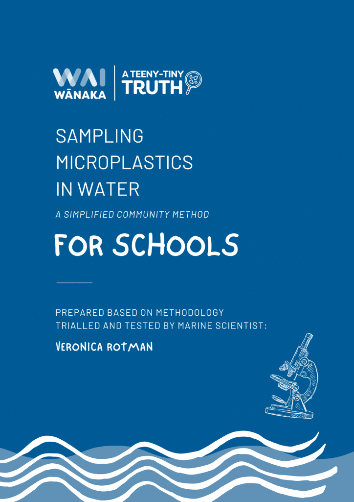 sampling microplastics in water - a guide for schools