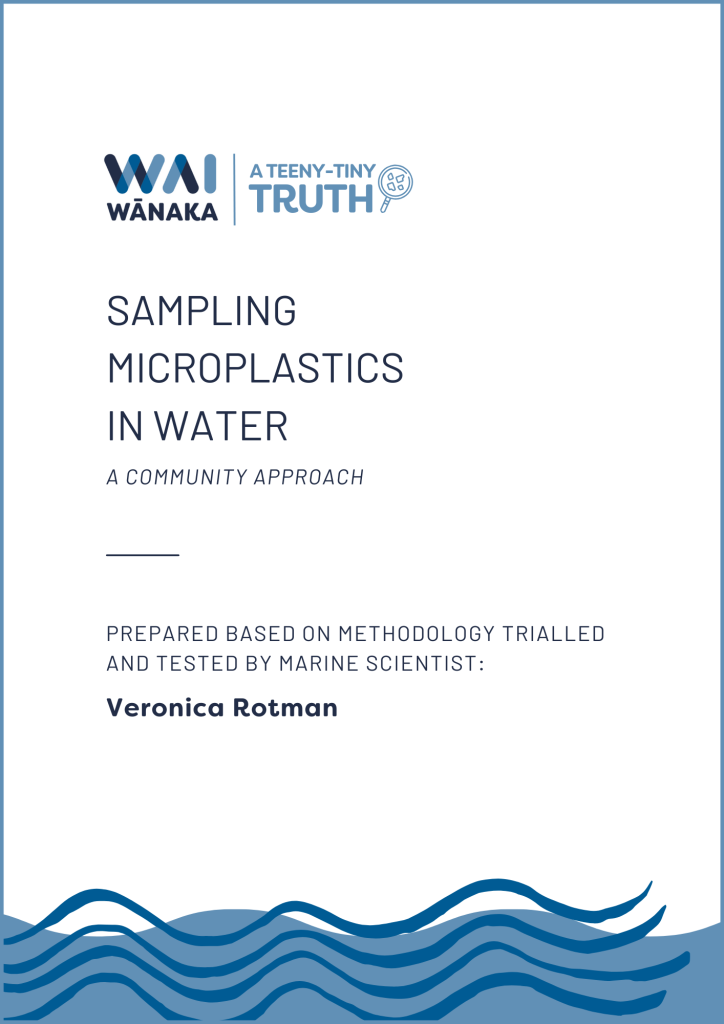 sampling microplastics in water - a community approach